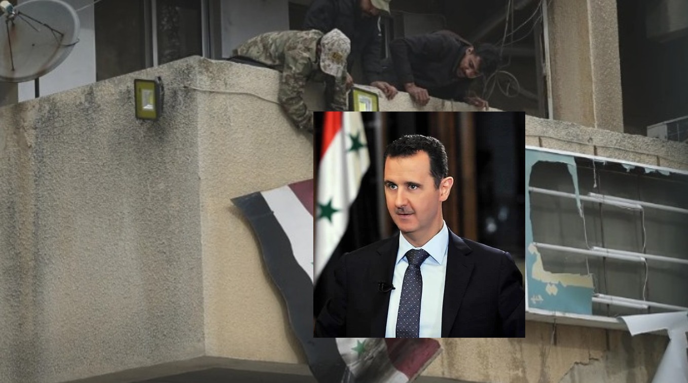 Abandona Bashar al Asad Siria luego de que fuerzas islamistas entraron a la capital, Damasco