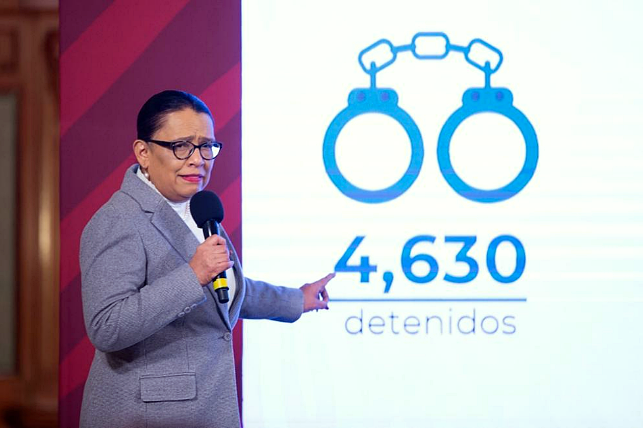 SPR Informa Registra reducción delitos del fuero federal