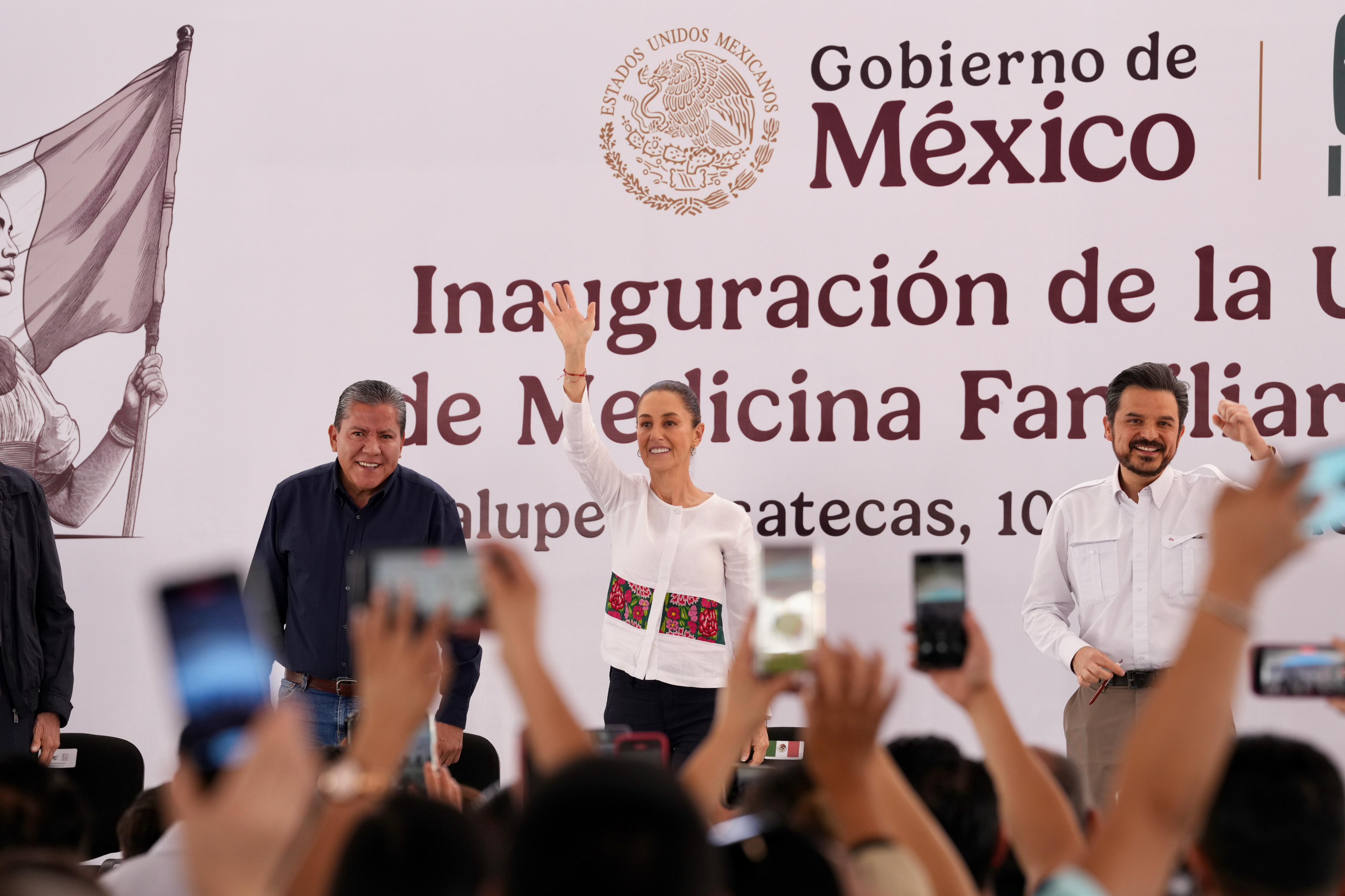 Anuncia Claudia Sheinbaum construcción de hospital de tercer nivel de atención en Guadalupe, Zacatecas