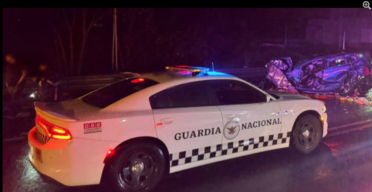 SPR Informa Fallecen cinco personas en accidente automovilístico