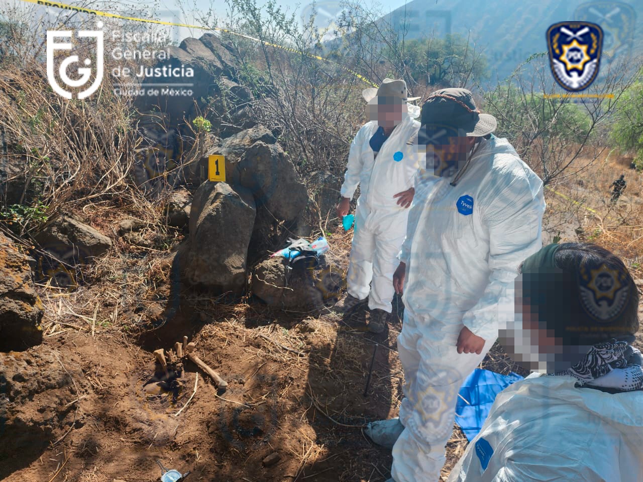 Confirma Fiscalía CDMX el hallazgo de restos óseos en Iztapalapa; acusa manipulación de pruebas