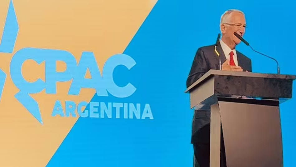 Encabeza Milei cónclave de ultraderecha en la Argentina; asisten Salinas Pliego y Verástegui