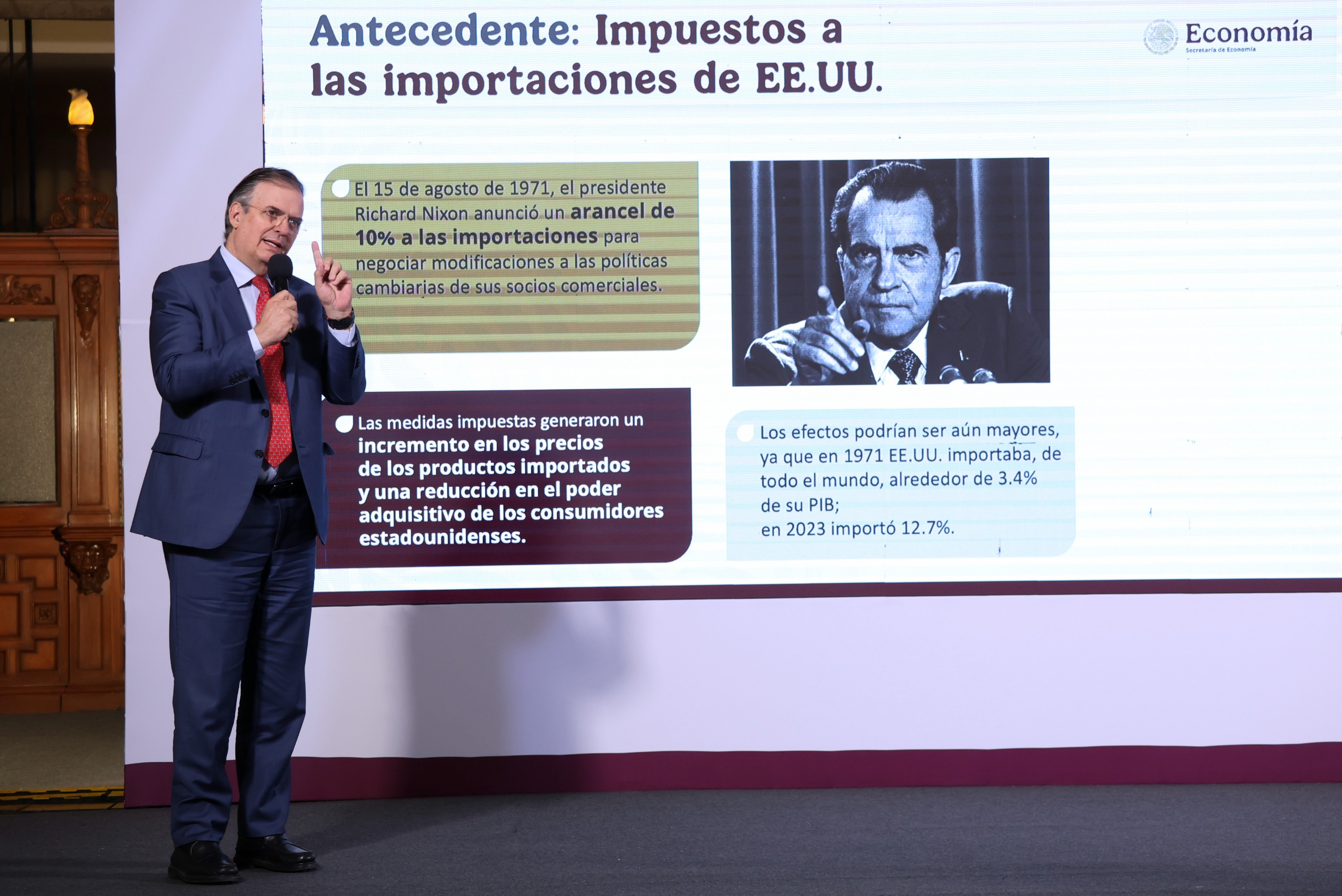 Imposición arancelaria sería “un tiro en el pie para EEUU”: Marcelo Ebrard