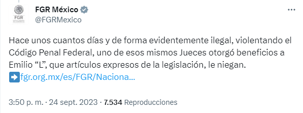 Spr Informa Acusa La Fgr De Parcial E Ilegal El Actuar Del Tribunal