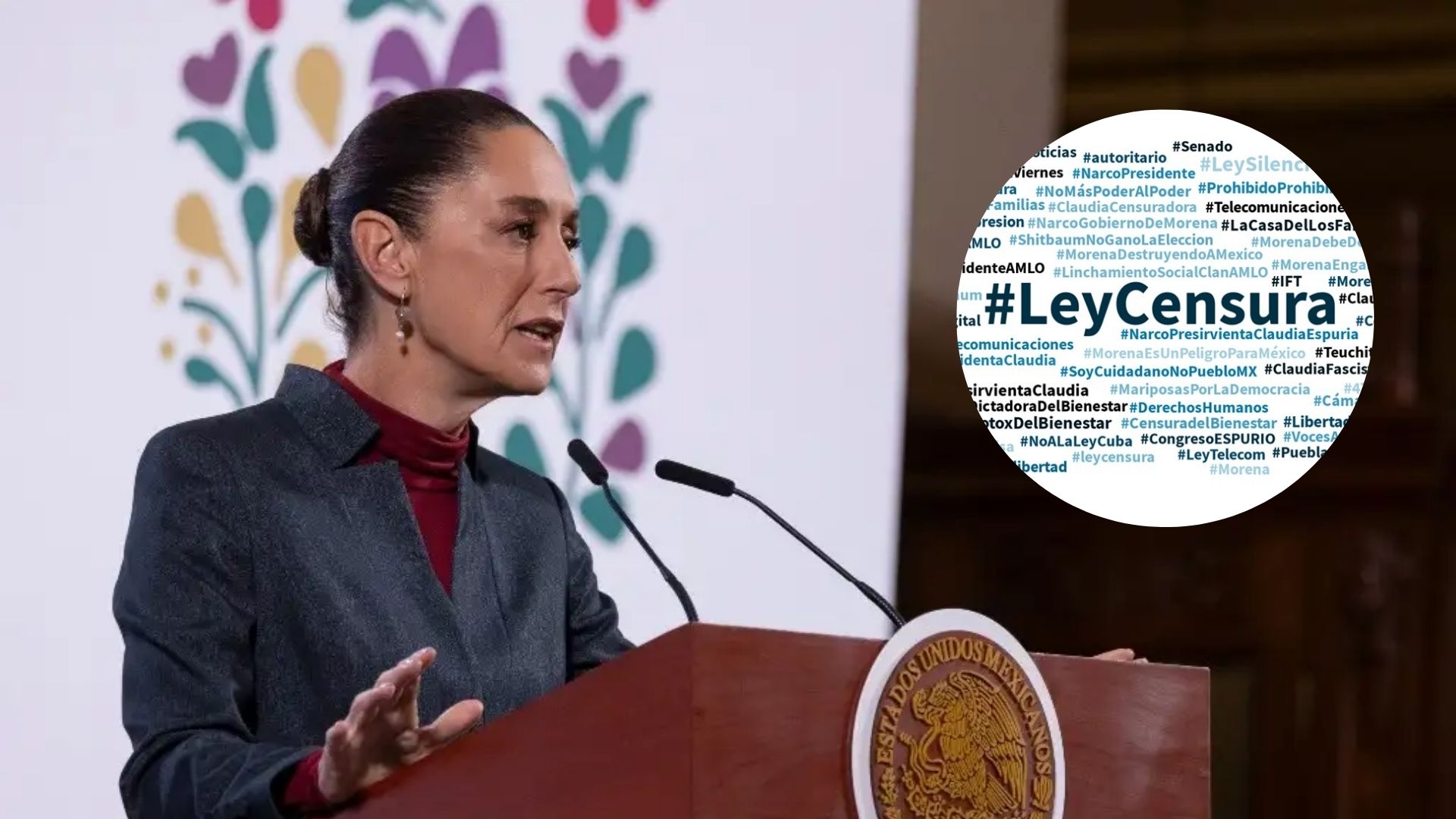 El hashtag #LeyCensura es parte de una red de ataque contra el Gobierno de la presidenta Claudia Sheinbaum: Carlos Augusto Jiménez