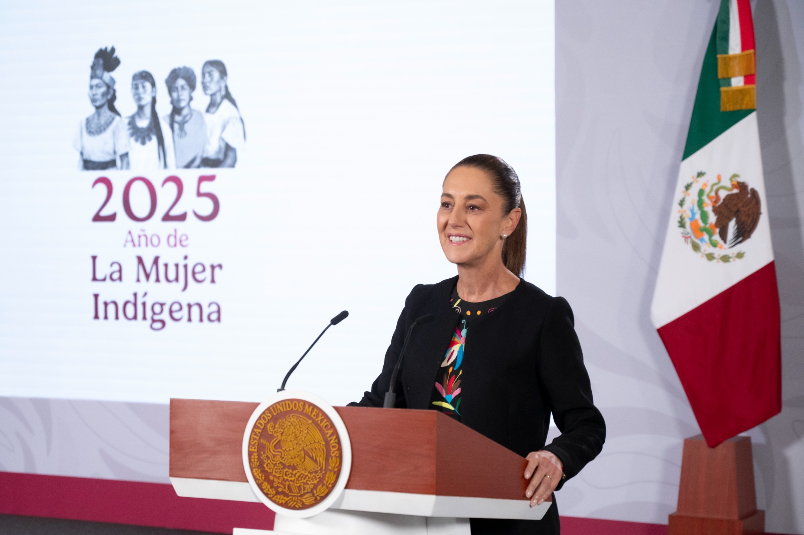 Cierra presidenta Claudia Sheinbaum 2025 con aprobación de 76.10%, manteniendo nivel positivo desde el inicio de su gobierno