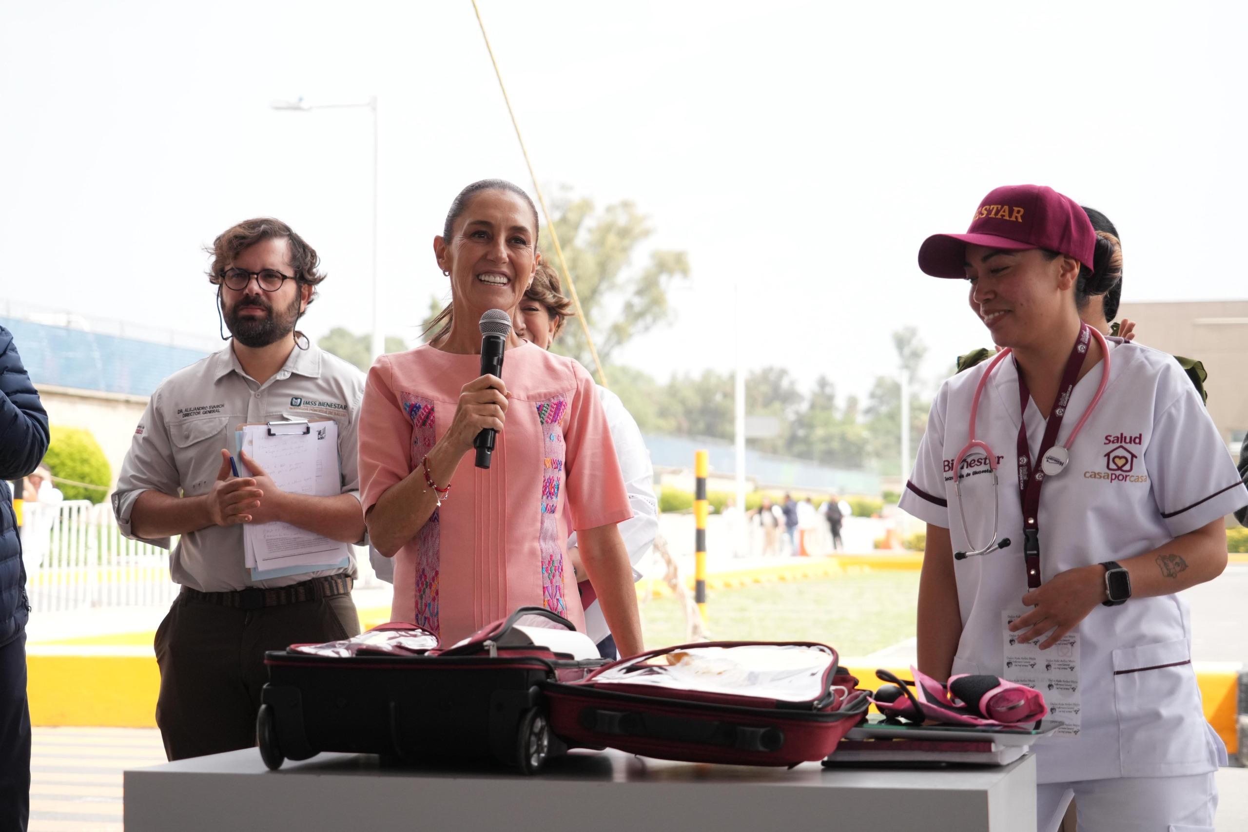 “Salud Casa por Casa será el mejor programa de salud preventiva del mundo”: Claudia Sheinbaum
