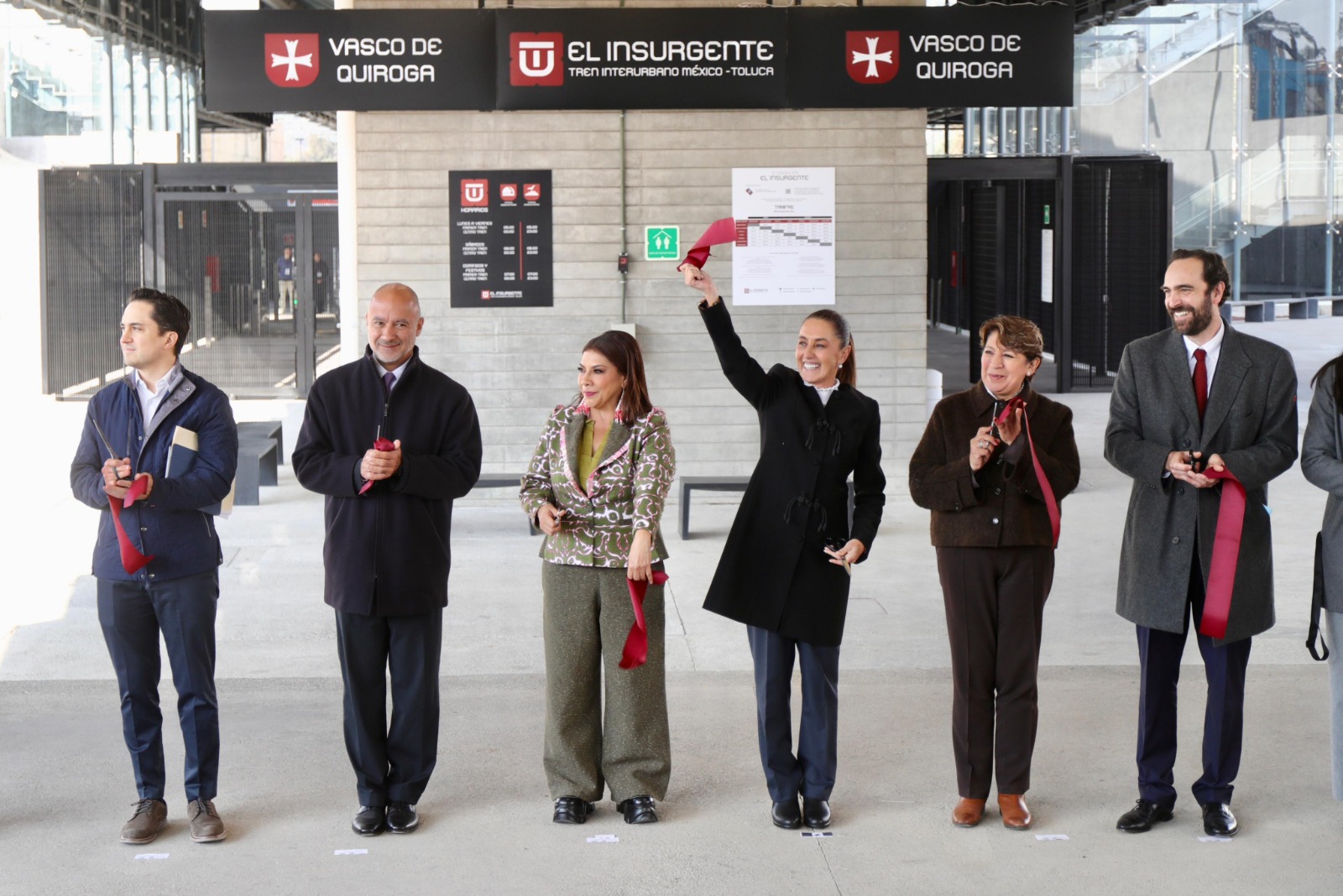 Inaugura la presidenta Claudia Sheinbaum el tramo final del Tren Interurbano “El Insurgente”