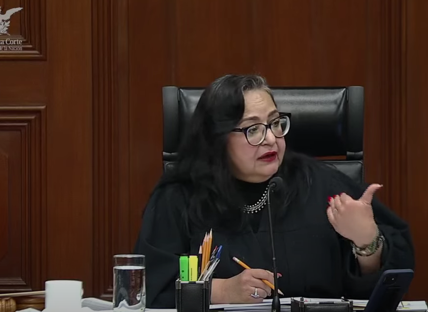 Reconoce ministra Piña Hernández autenticidad de mensajes al senador Armenta