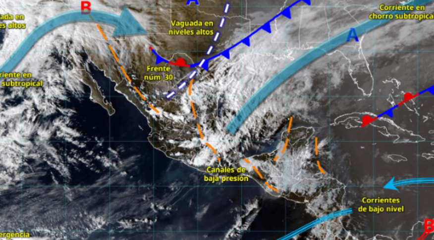 Mantienen autoridades vigilancia y protocolos de atención ante el Frente Frío No. 30