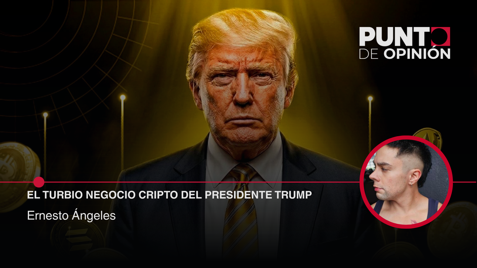 El turbio negocio cripto del presidente Trump