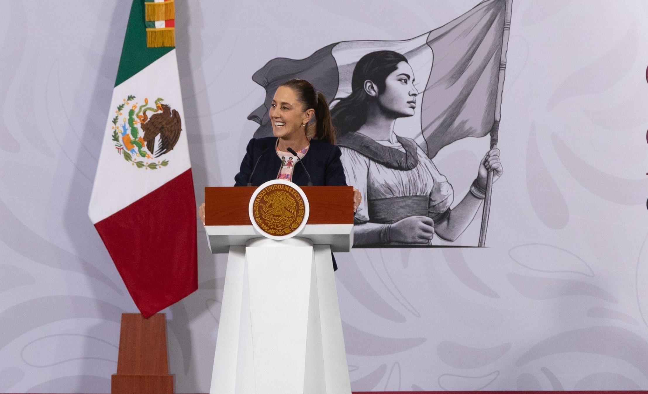 Aprueba 74% de mexicanas y mexicanos trabajo de la presidenta Claudia Sheinbaum