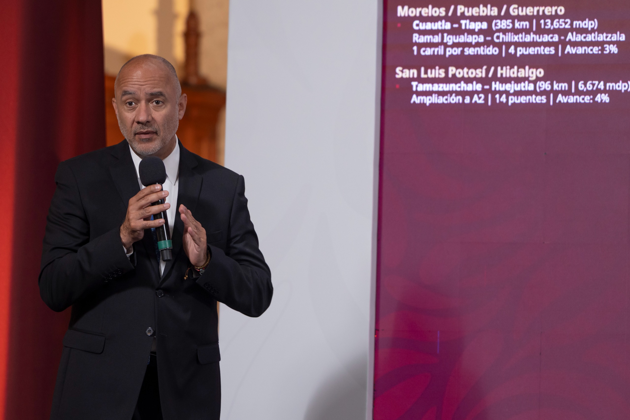 Presenta SICT avances del proyecto carretero del Gobierno Federal