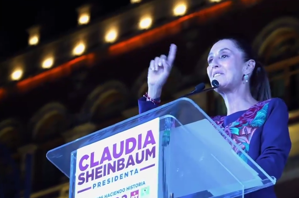 Felicitan mandatarios a Claudia Sheinbaum por triunfo electoral