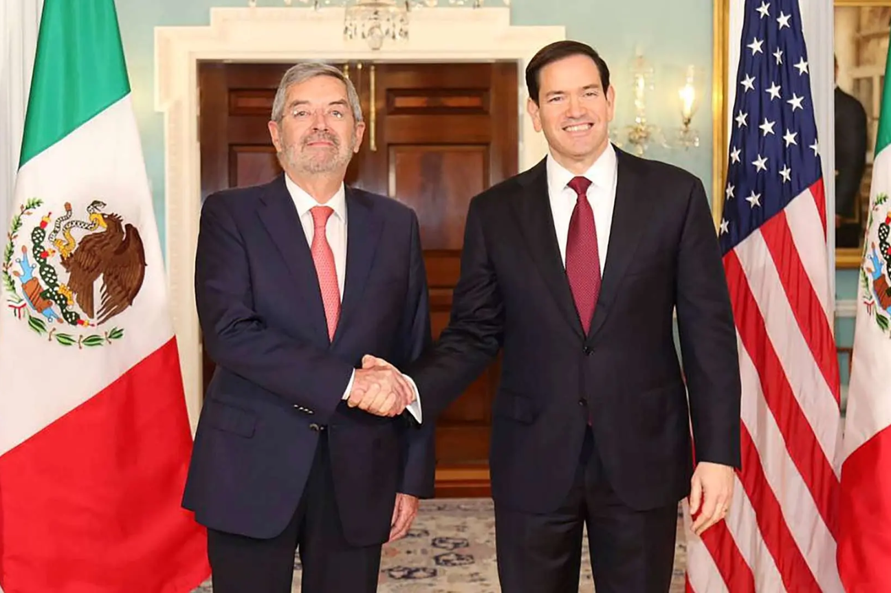 Refuerzan México y Estados Unidos coordinación en seguridad tras llamada entre De la Fuente y Marco Rubio