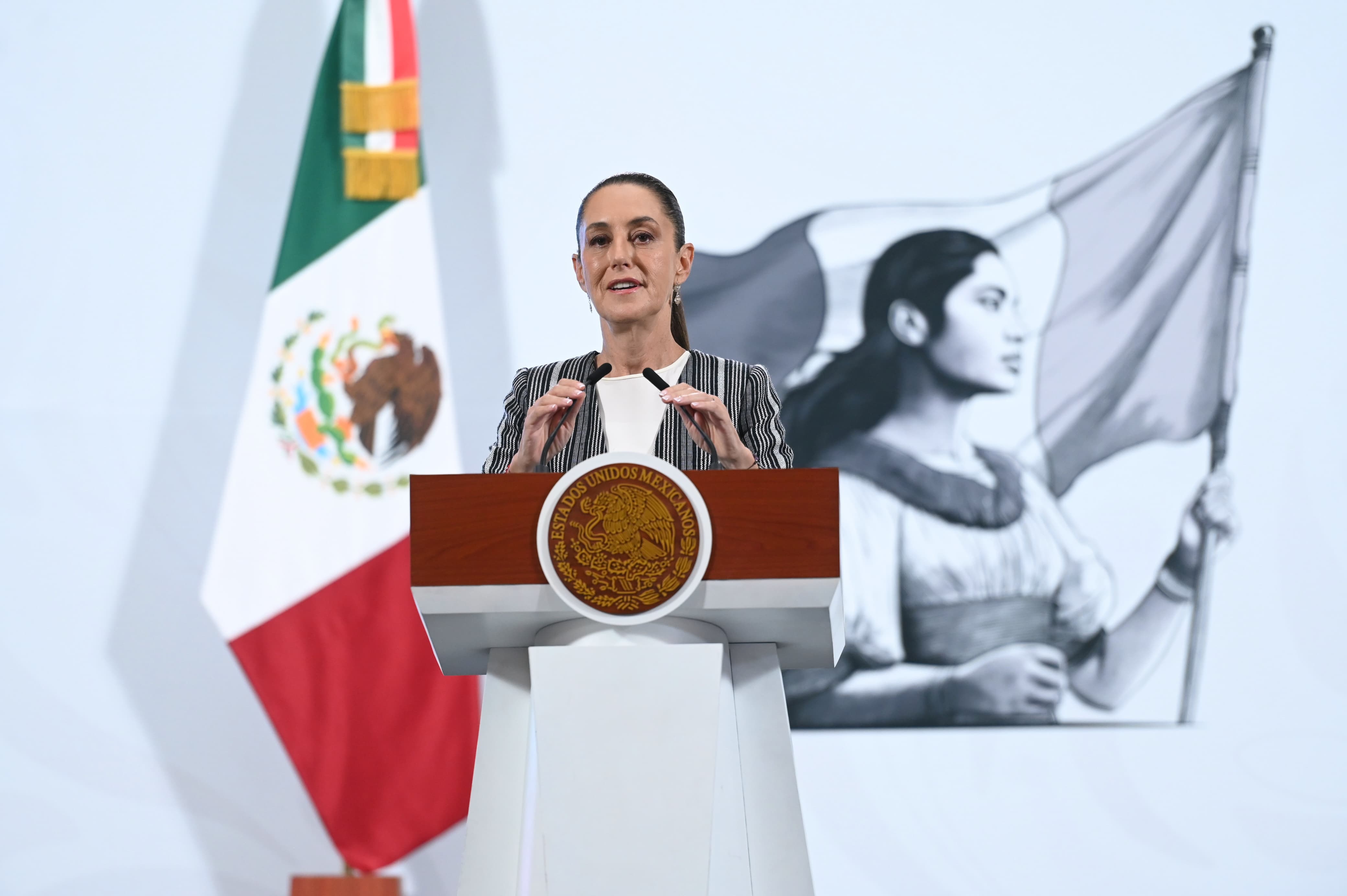 "No está sola, estamos trabajando conjuntamente": Claudia Sheinbaum a Clara Brugada tras ataque a colaboradores