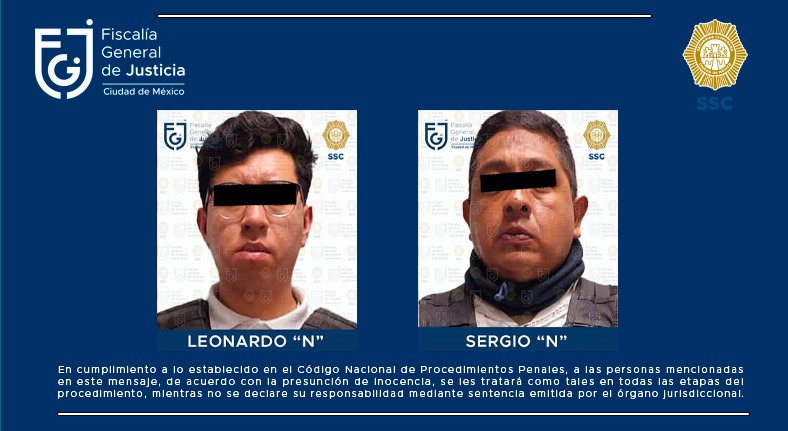SPR Informa || La FGJCDMX pone a disposición de un juez a dos ...