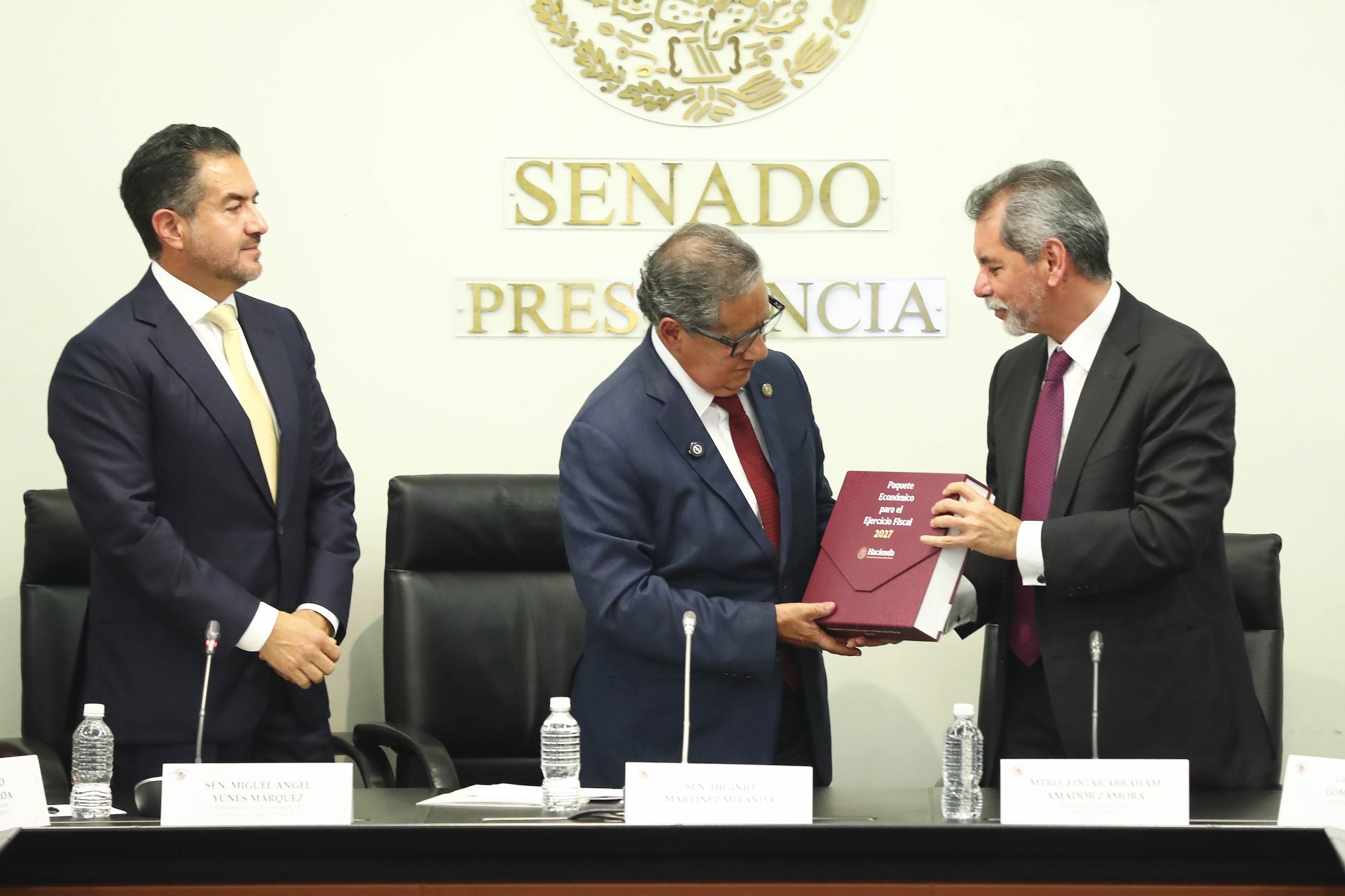 Entrega Hacienda Paquete Económico 2027 con enfoque social