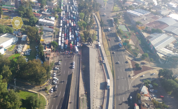 Comienzan a liberar manifestantes del Edomex autopistas y vialidades tomadas
