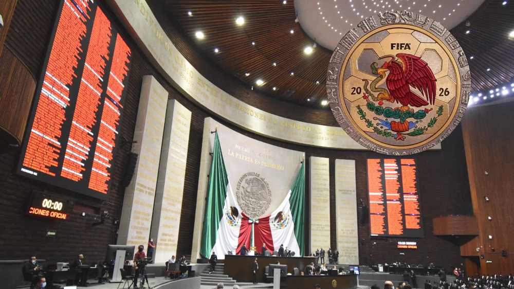Aprueba Cámara de Diputados creación de tres monedas conmemorativas del Mundial de Futbol 2026