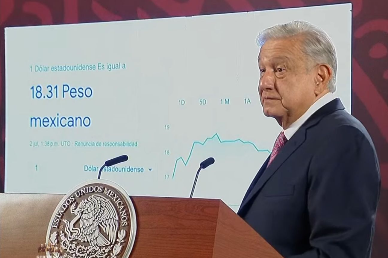 Peso mexicano, la moneda “más apreciada frente al dólar” a nivel mundial: López Obrador