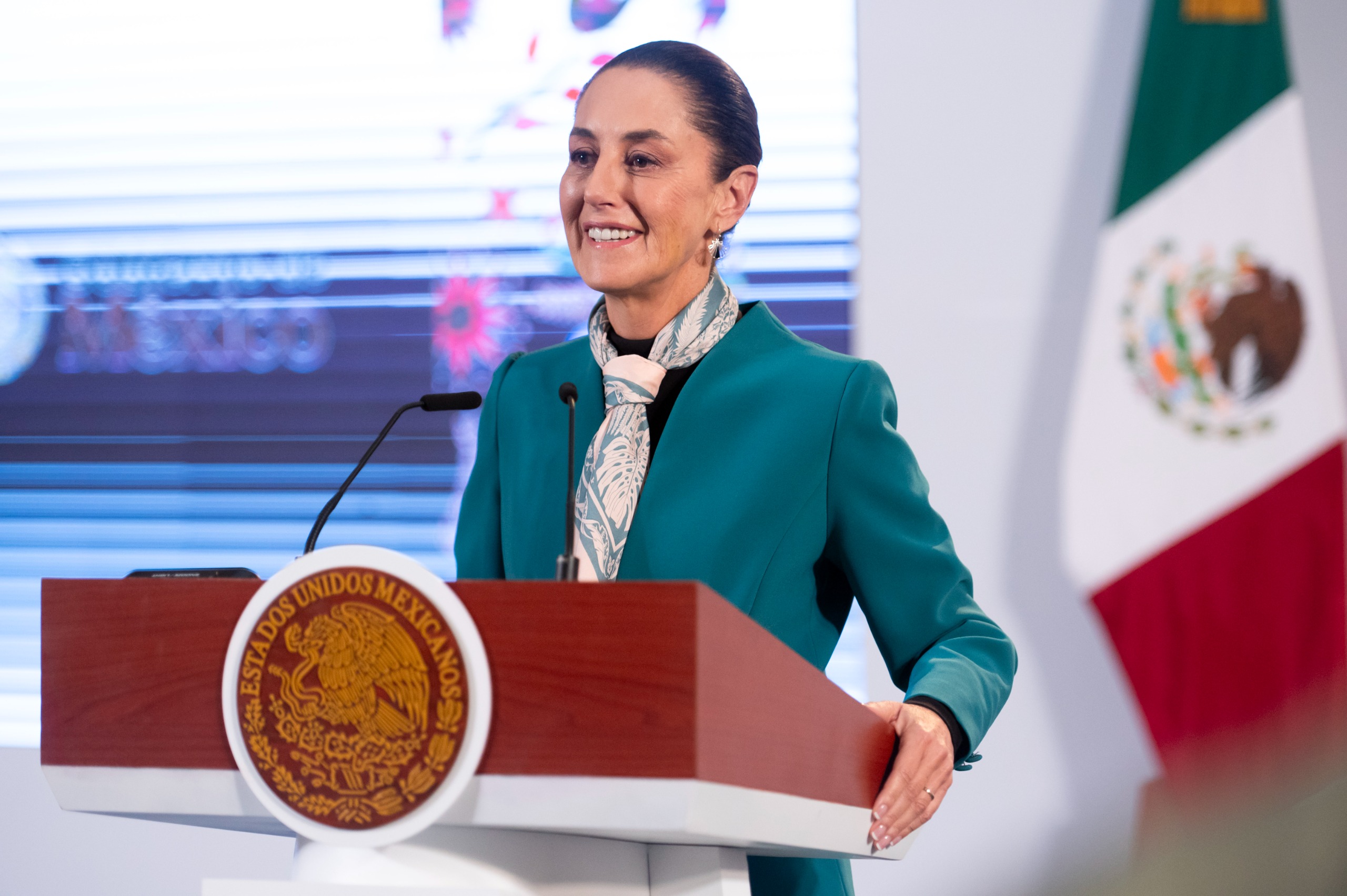 SPR Informa Pide Sheinbaum a mexicanos no preocuparse por resultados