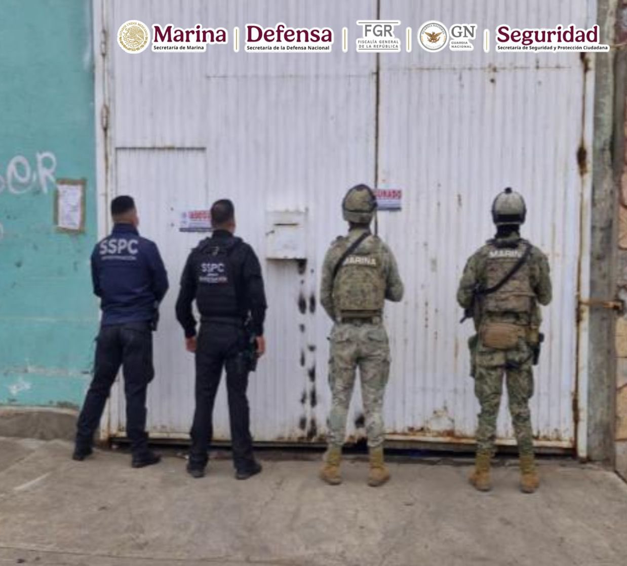 Asegura Gabinete de Seguridad bodega de drogas y autos de Los Aquiles, facción de Los Mayitos