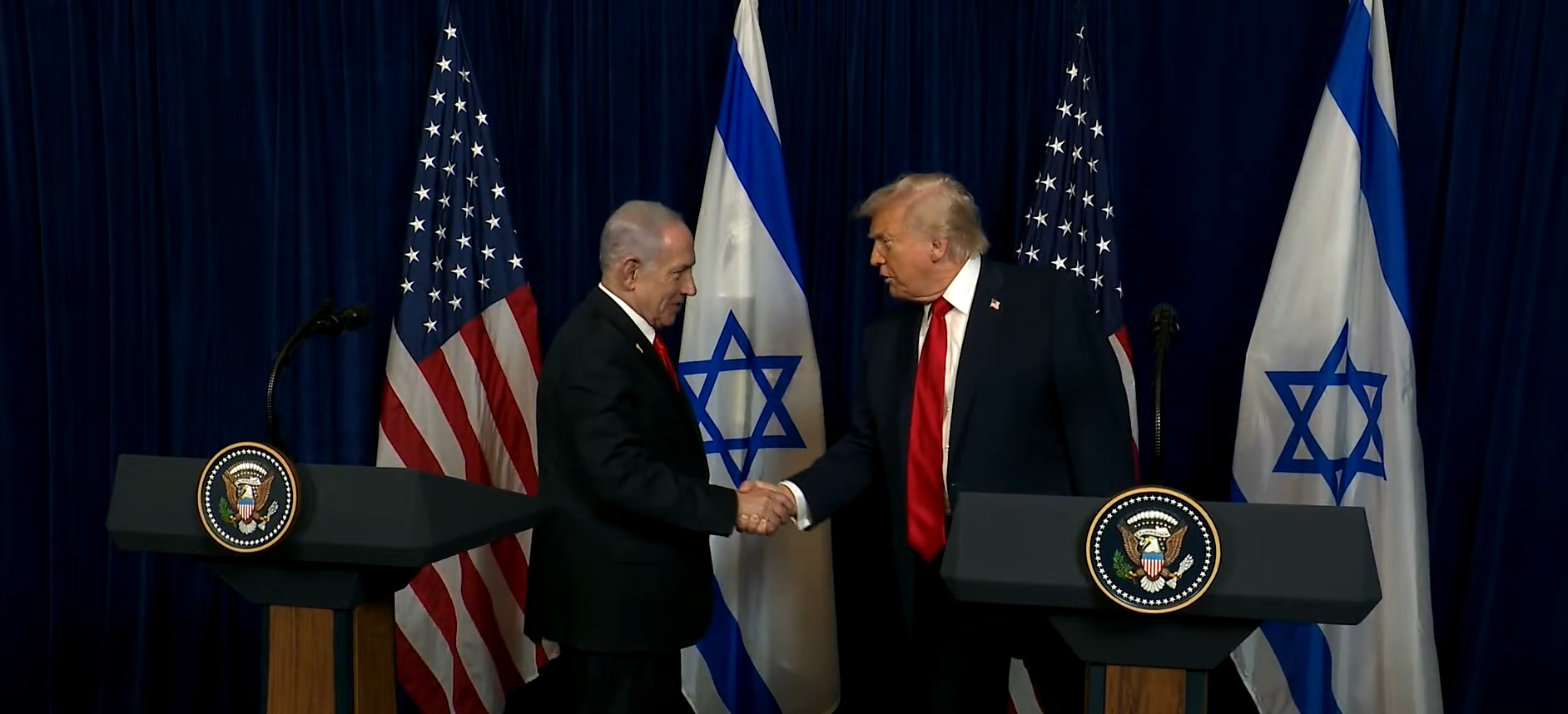 Se reúnen Donald Trump y Benjamín Netanyahu en Florida