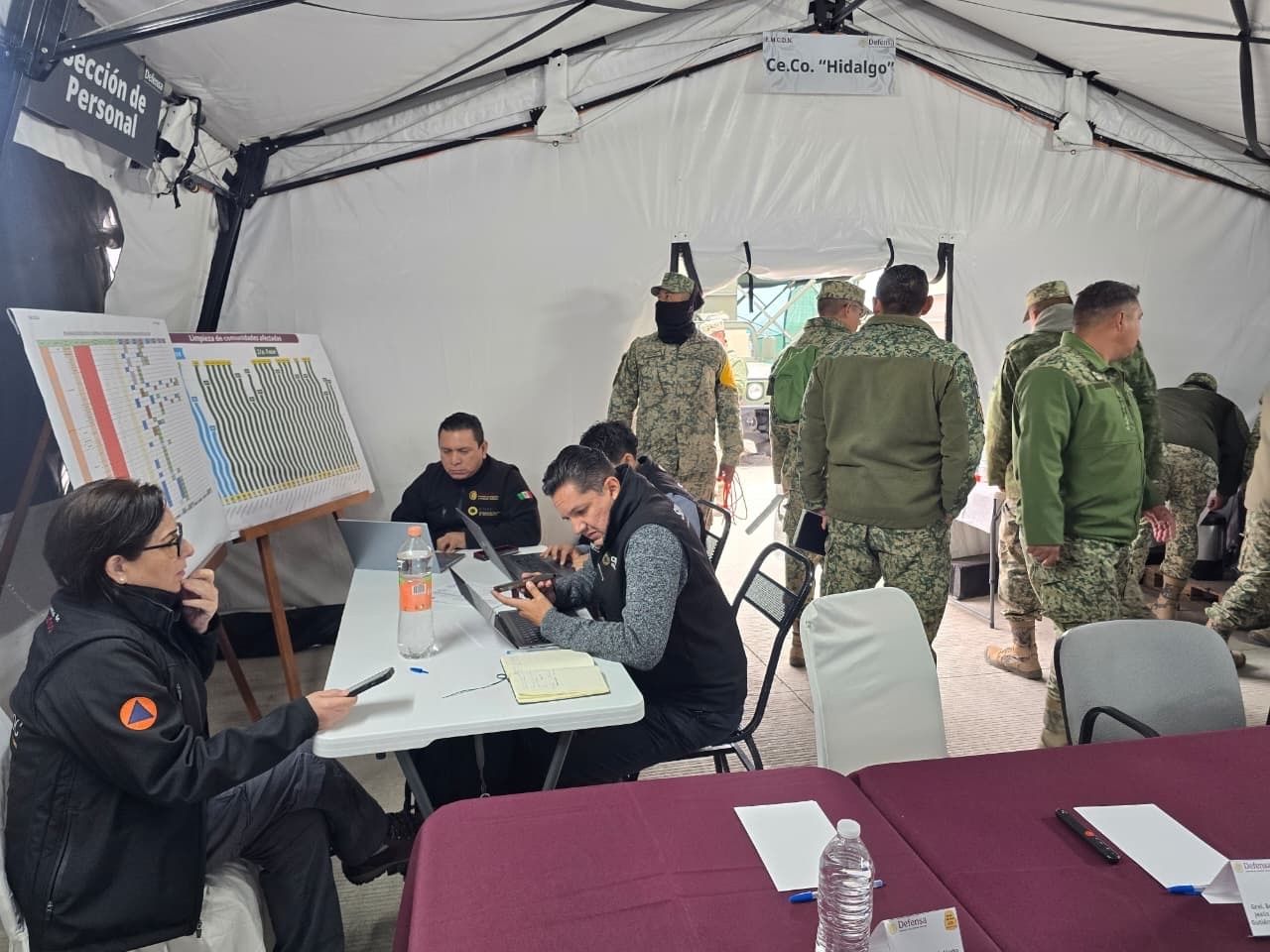 Refuerzan CNPC y gobiernos estatales vigilancia en Puebla, Veracruz e Hidalgo por Frente Frío 13