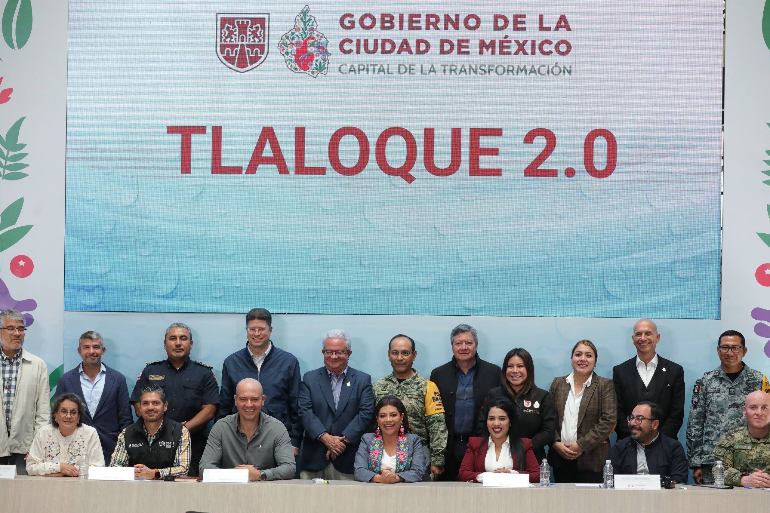 Presenta Clara Brugada programa Tlaloque 2.0 ante intensas lluvias en la CDMX