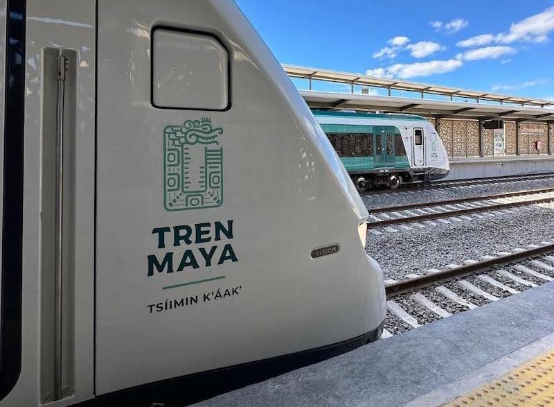 Se investigan las causas de la interrupción del servicio del Tren Maya en la estación Tixkokob, Yucatán
