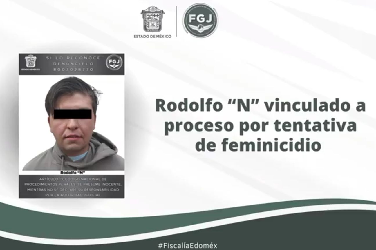 Vinculan a proceso a Rodolfo "Fofo" “N” por feminicidio en grado de tentativa