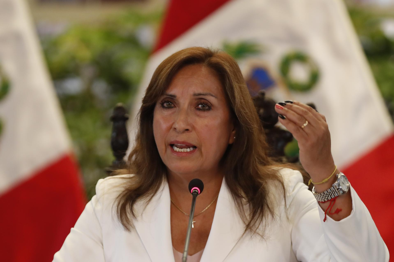 Desaprueban Congreso de Perú en un 90% y en un 73% a Dina Boluarte: Encuesta IEP