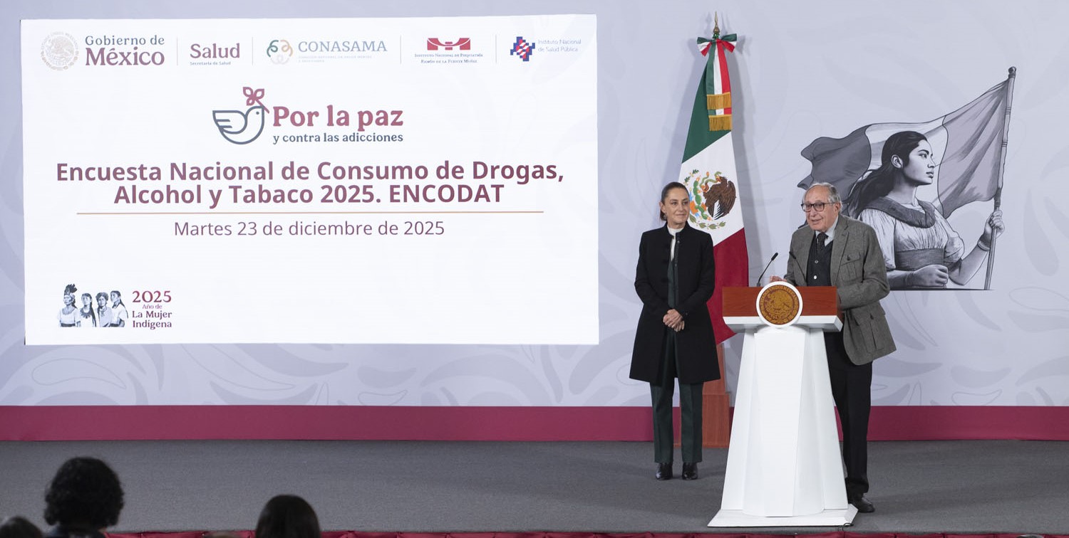 Disminuye consumo de drogas y alcohol en adolescentes; Gobierno priorizará salud mental: Claudia Sheinbaum