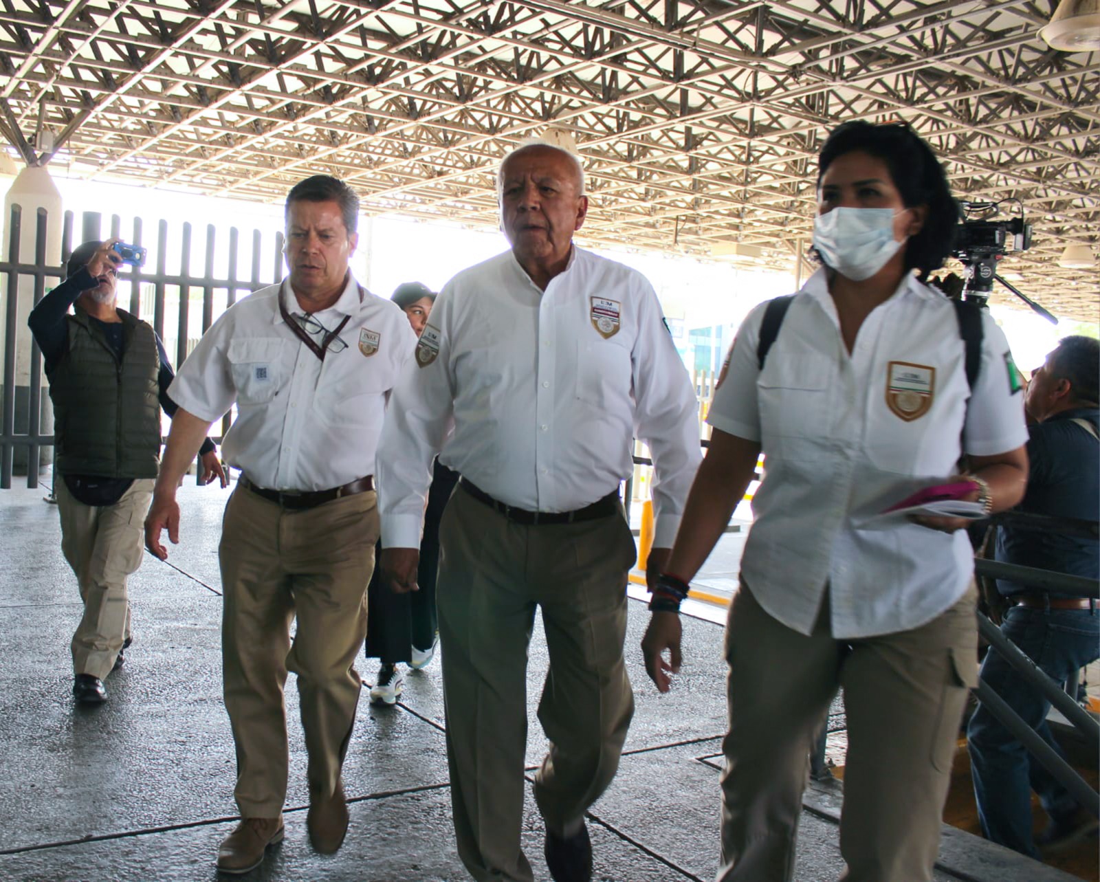 Supervisa el titular del INM instalaciones de la nueva estancia provisional en Ciudad Juárez
