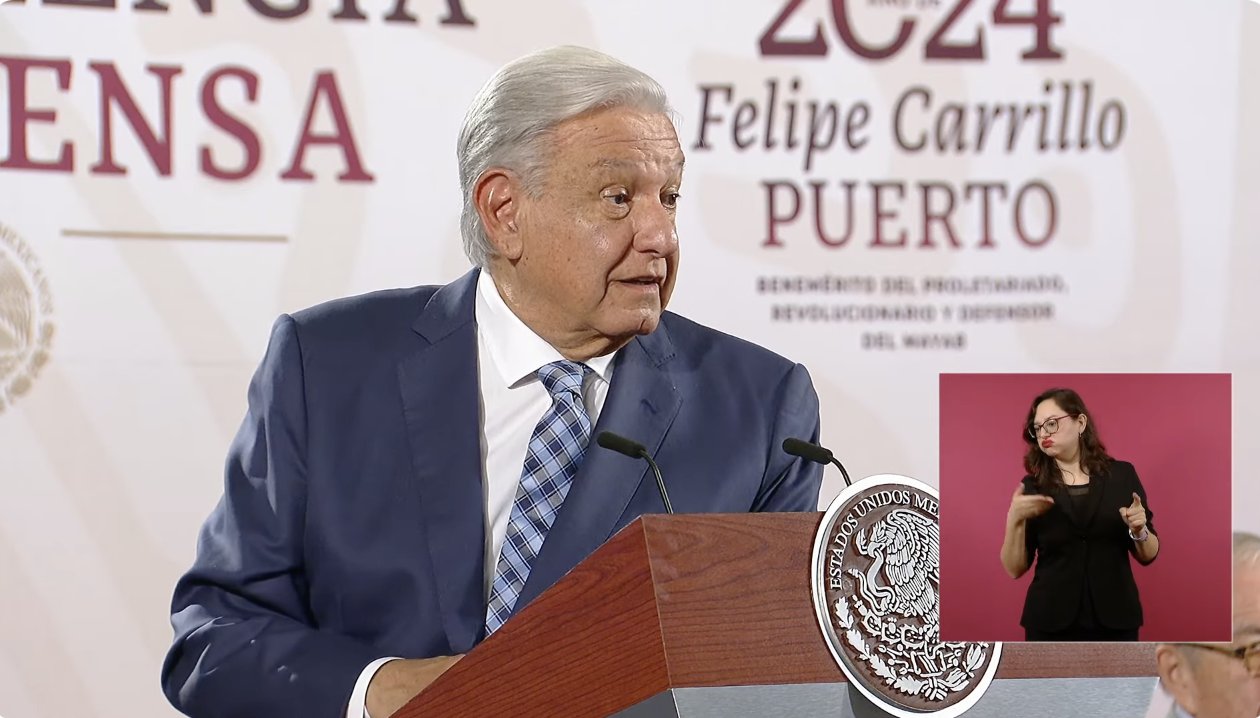 Es imposible que se cierre la frontera, esto para tranquilidad de la gente: López Obrador