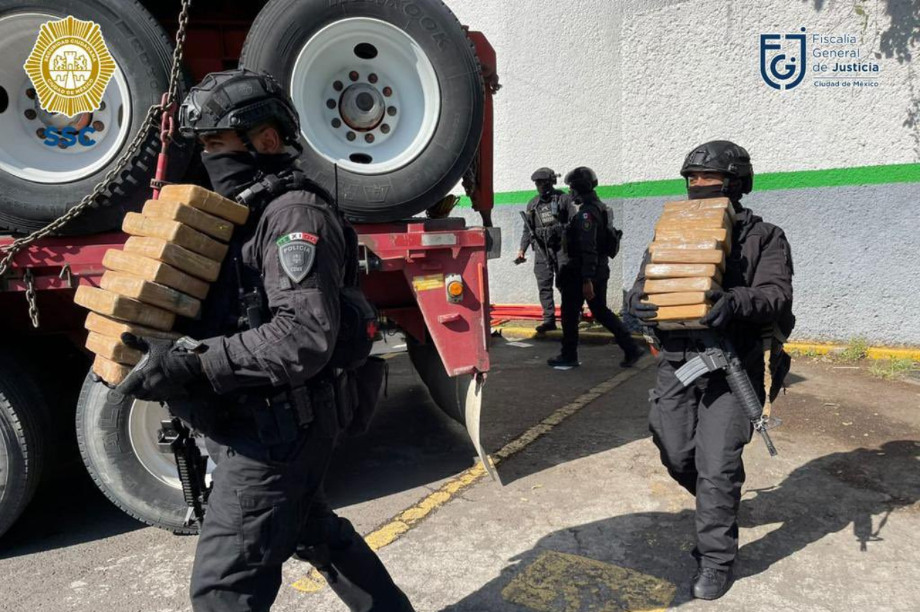 Spr Informa Aseguran Ssc Cdmx Y Fiscalía Edomex 1 600 Kg De Droga