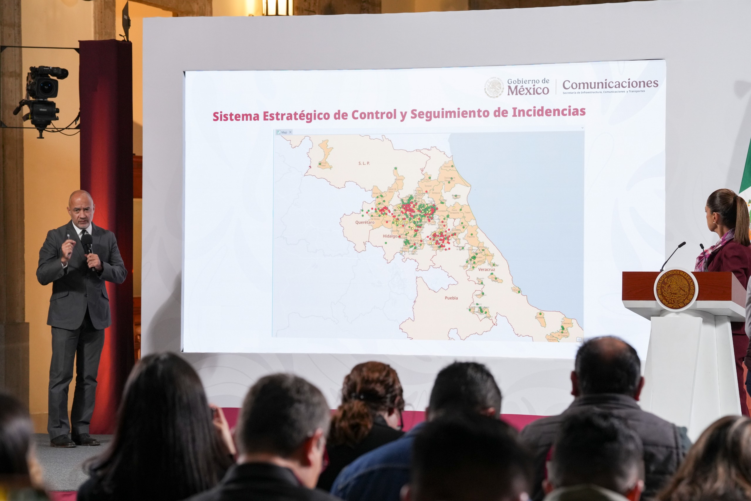 Reporta SICT reducción de localidades incomunicadas en cinco estados afectados por lluvias