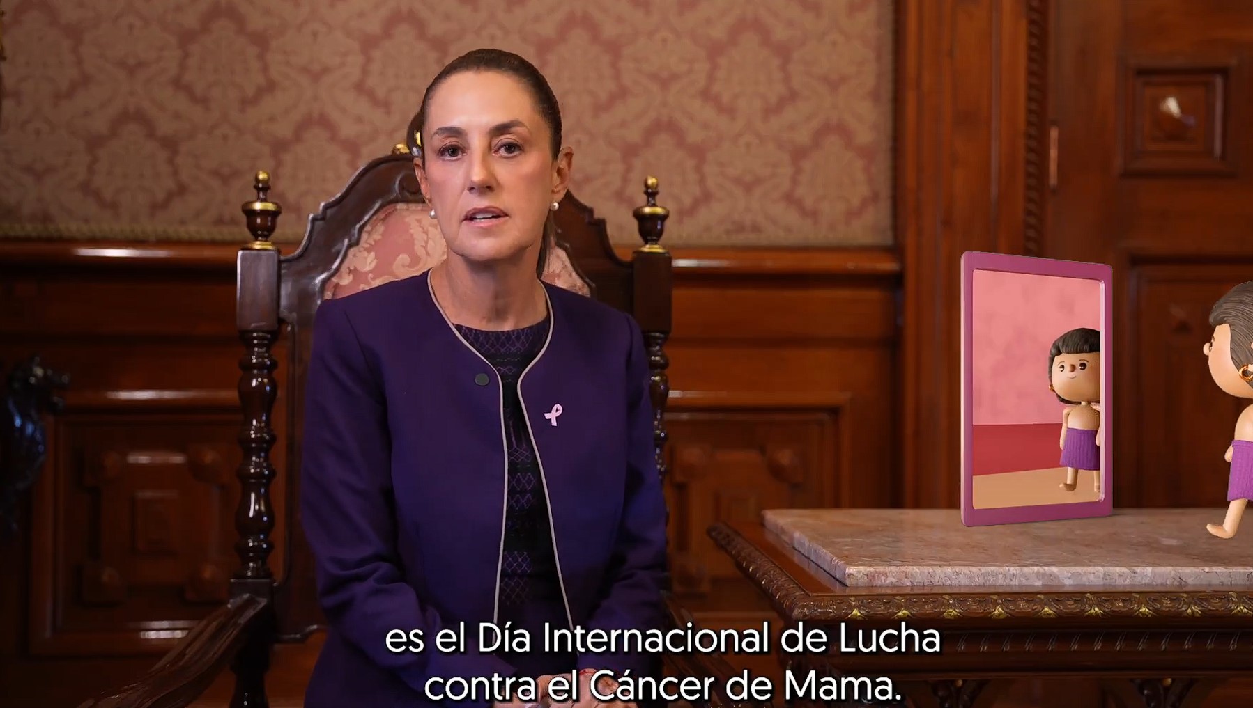 Nuevo Modelo de Atención Universal de Cáncer de Mama es un antes y un después en la atención a mujeres: Claudia Sheinbaum