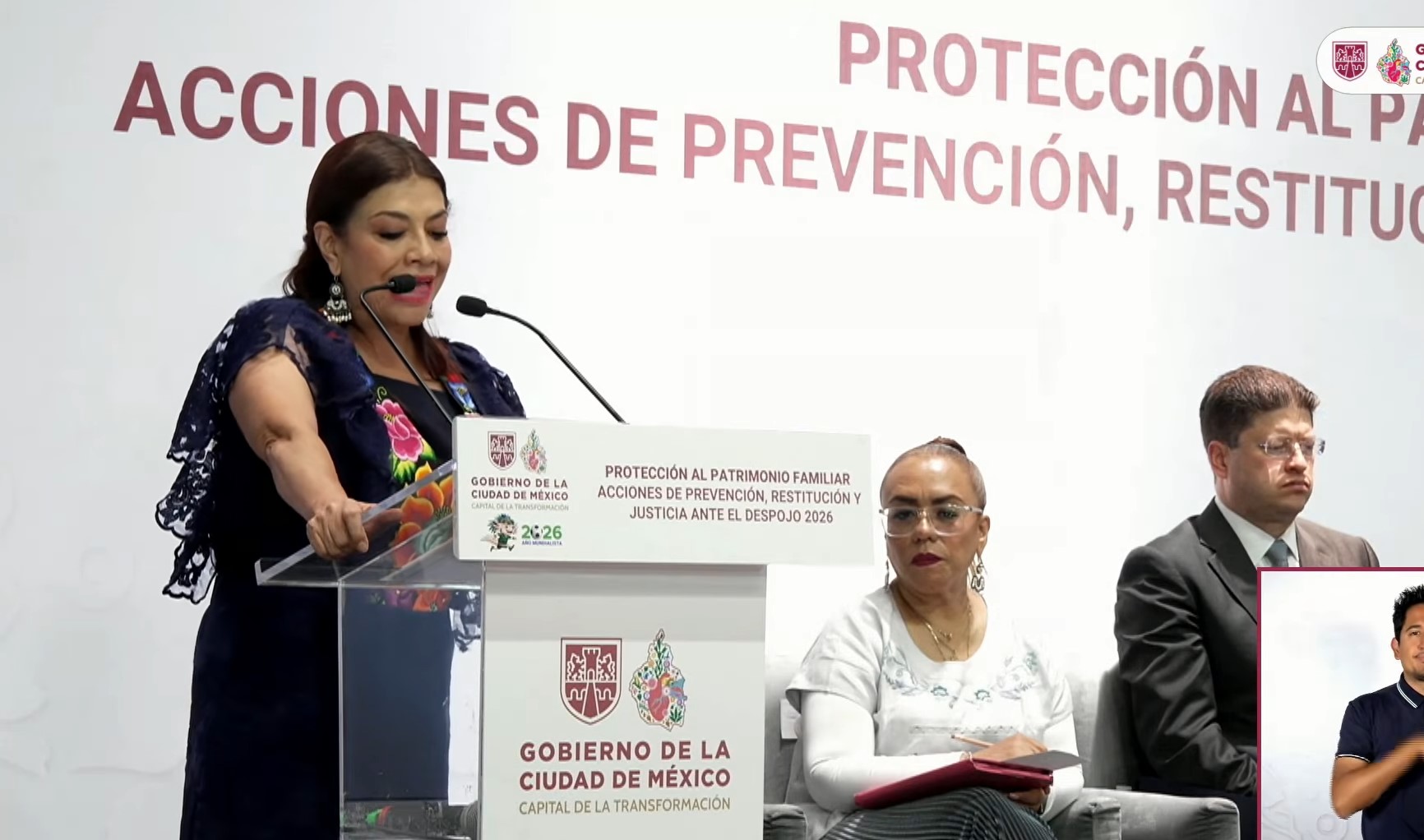 Anuncia Gobierno de la CDMX estrategia integral para combatir el despojo