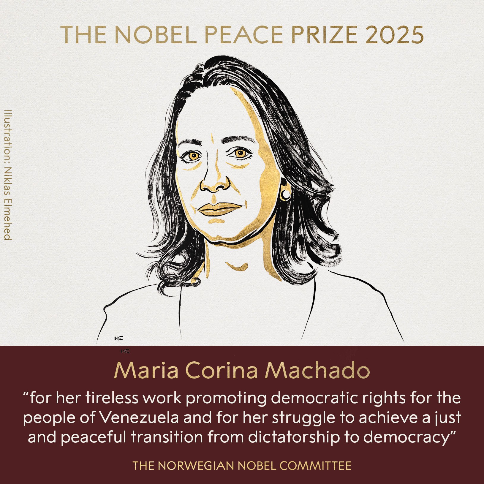 El Polémico Premio Nobel de la Paz de María Corina Machado
