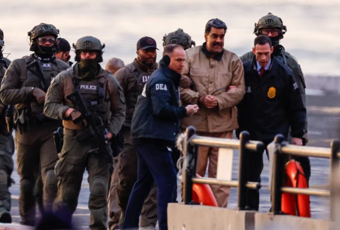 Trasladan a Nicolás Maduro al Tribunal Federal de Nueva York para su primera audiencia judicial