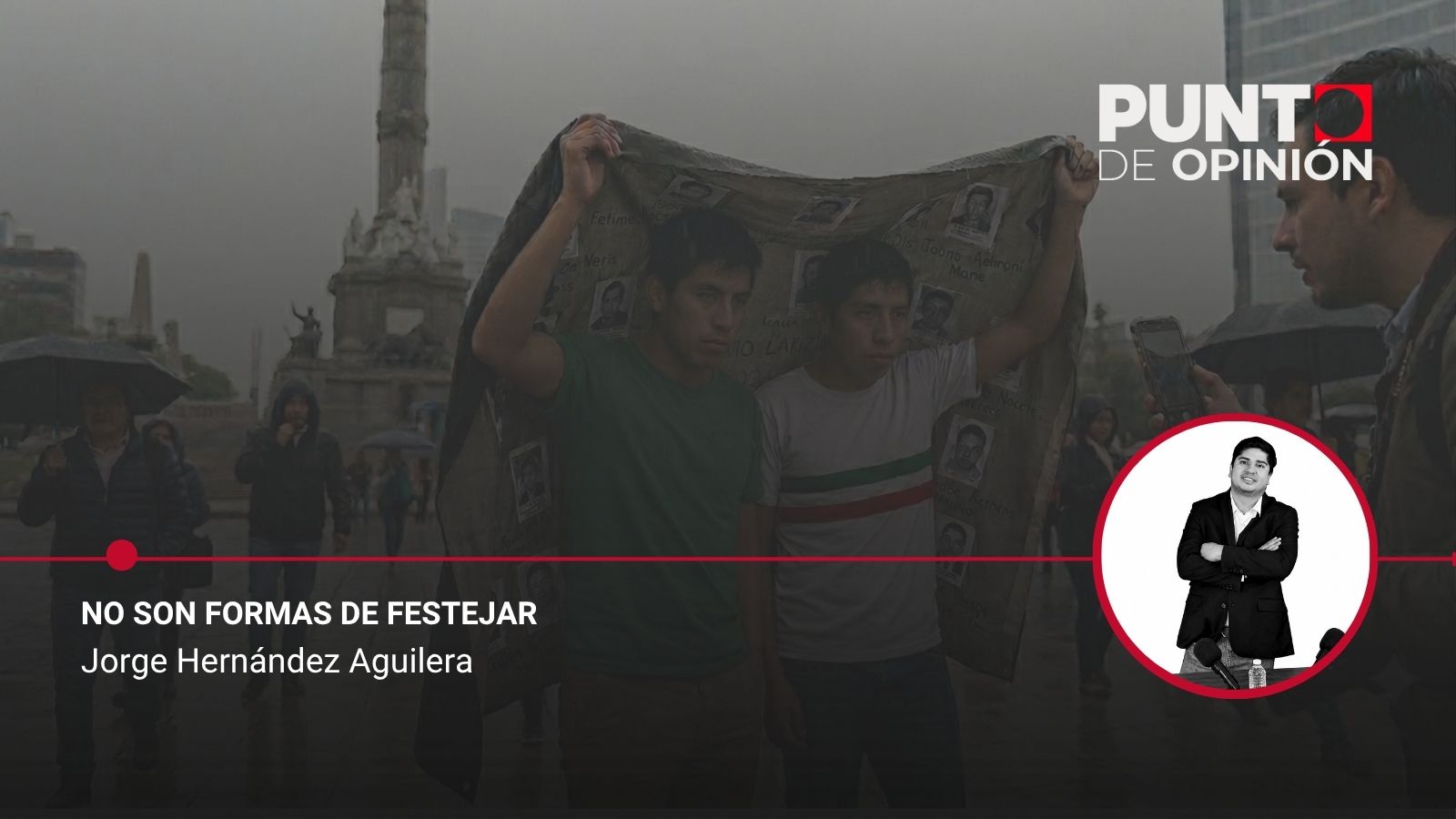 No son formas de festejar