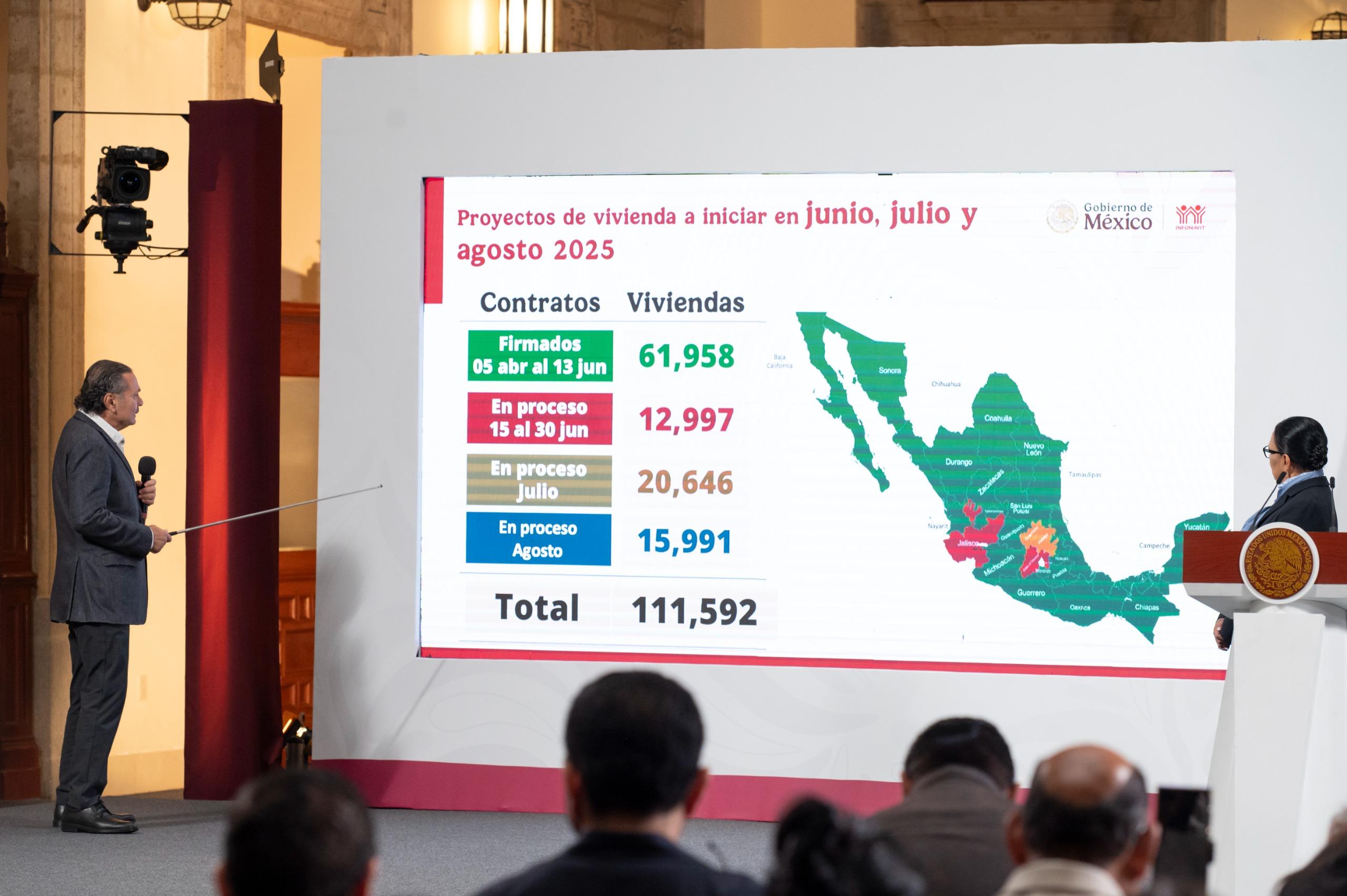 Suma Fondo de Vivienda 829 mil mdp en 2025: Octavio Romero Oropeza