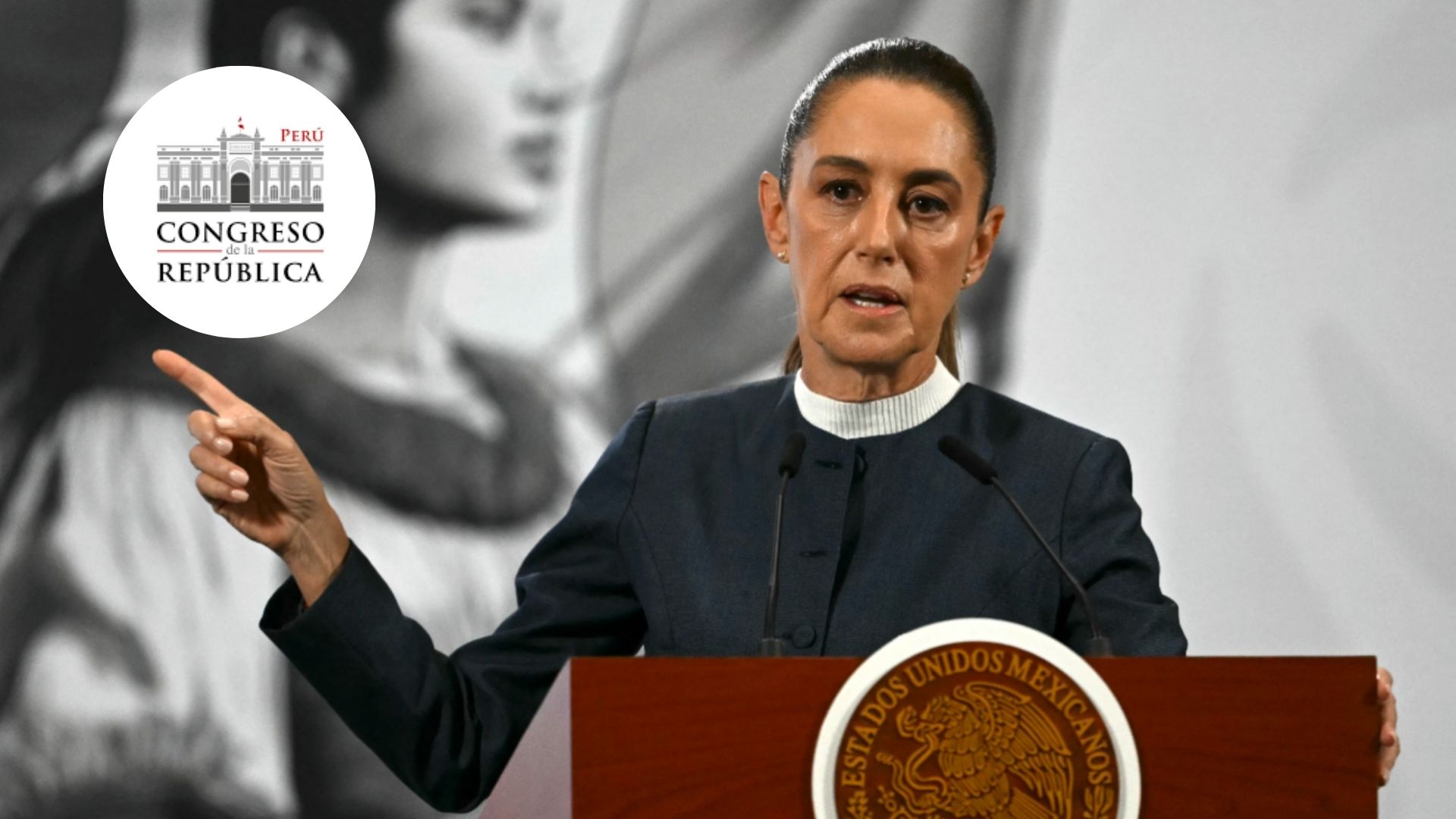 Rechaza Gobierno de México la declaración de persona non grata emitida por Perú contra la presidenta Claudia Sheinbaum.