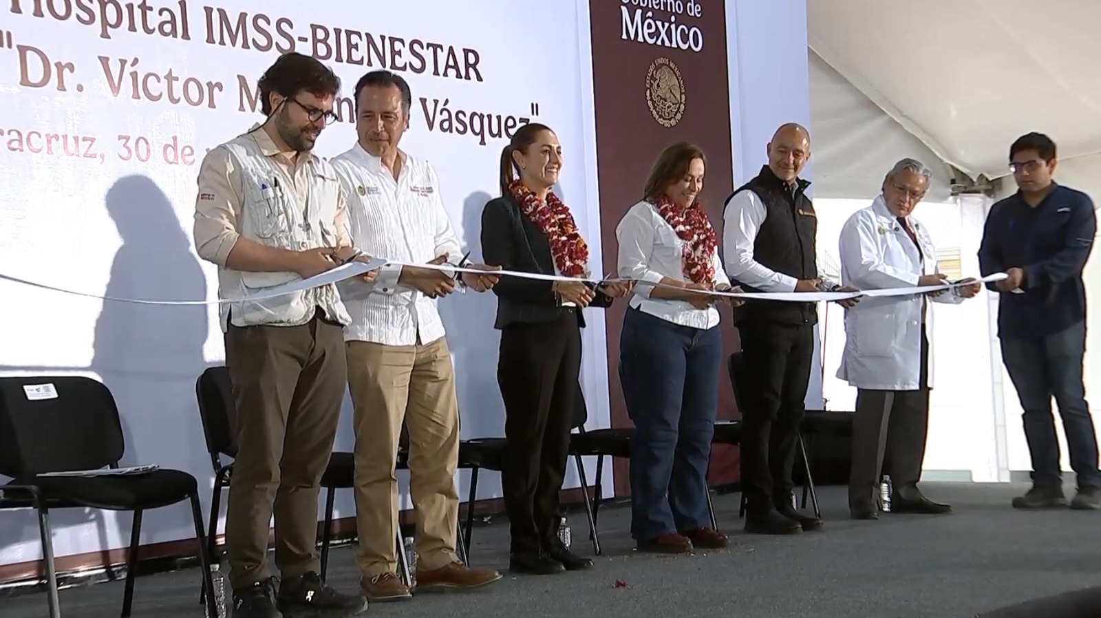 Encabeza Presidenta Claudia Sheinbaum la inauguración del Hospital de Salud Mental de Veracruz