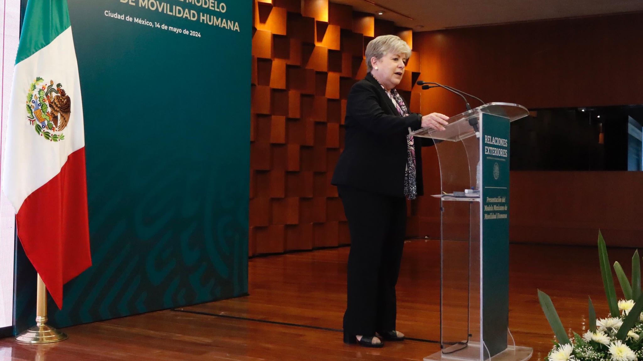 Presentó Alicia Bárcena los 4 pilares de la política migratoria que forman parte del Modelo Mexicano de Movilidad Humana