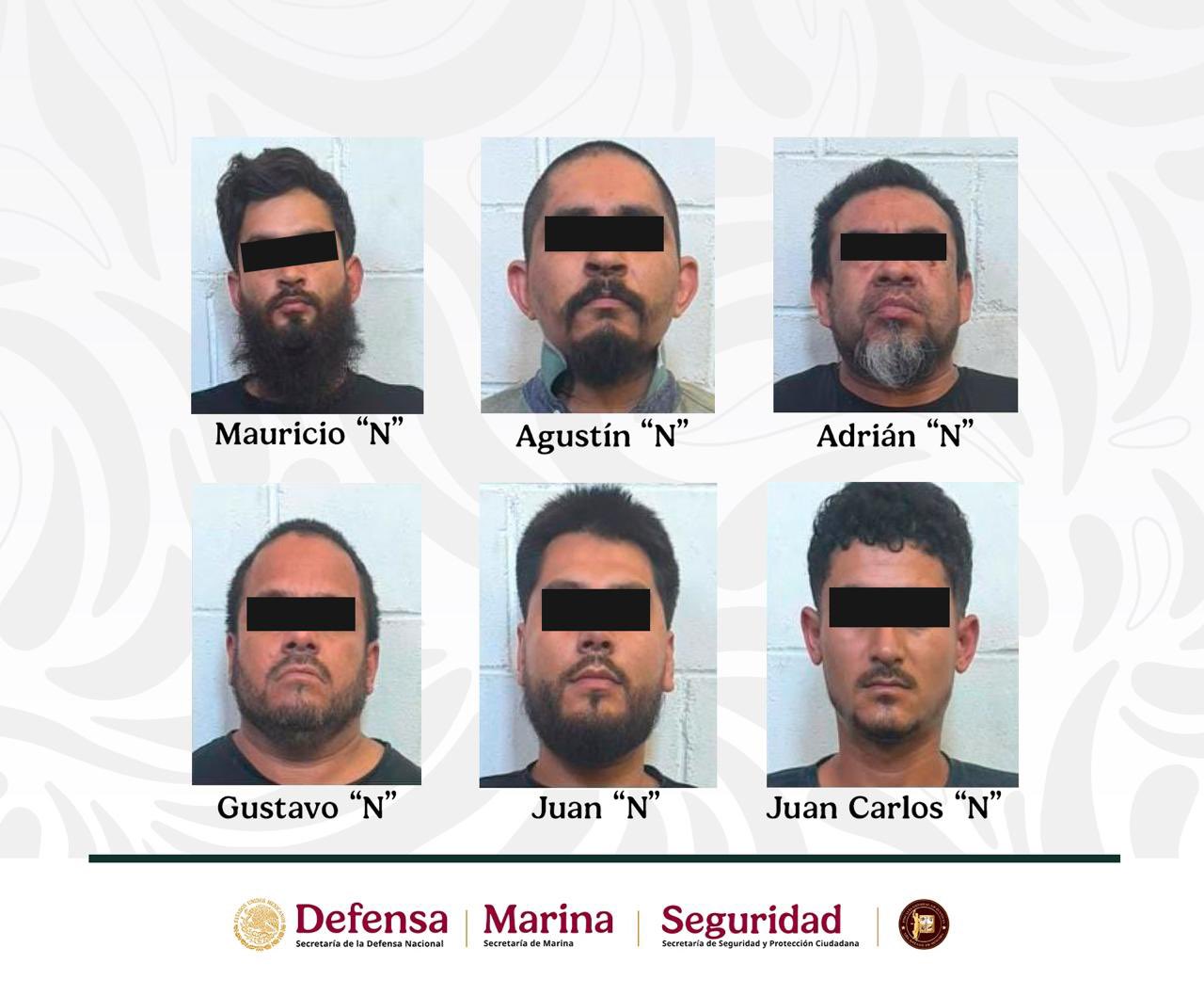 Detiene Gabinete de Seguridad a 7 generadores de violencia y libera a tres personas en Sonora