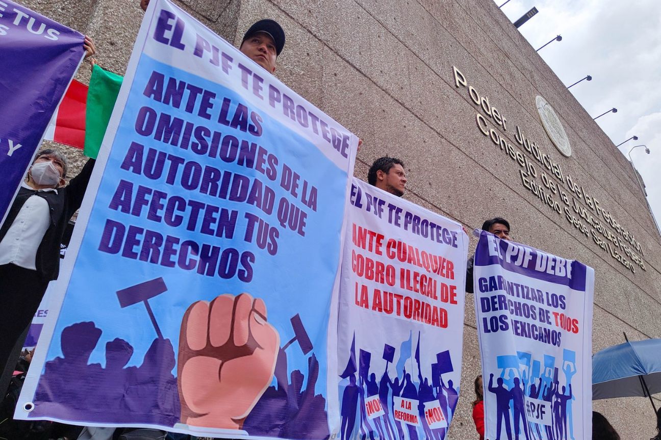 Continuará el paro de labores de los trabajadores del Poder Judicial