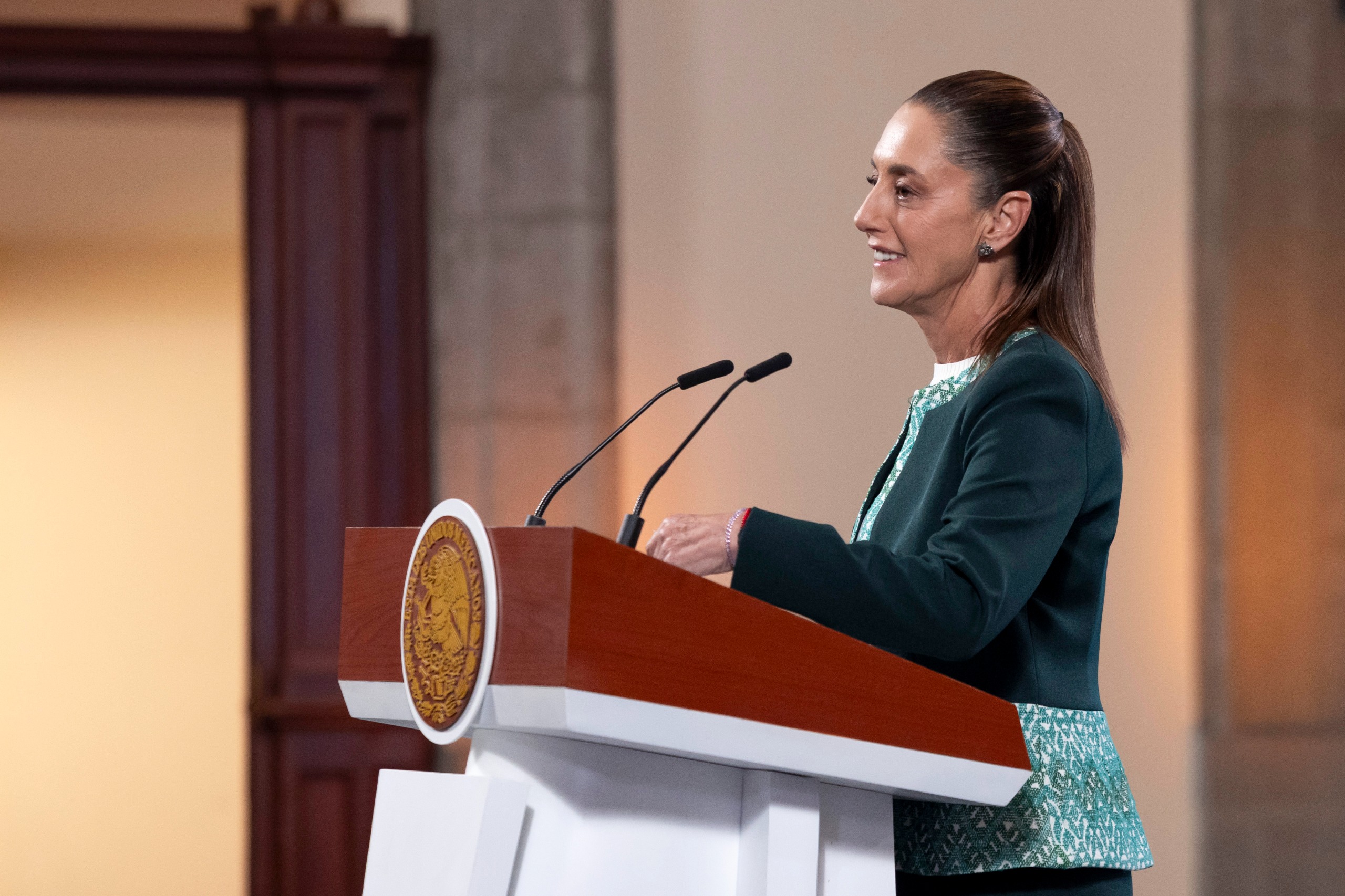 “Visita de la presidenta de Honduras, Xiomara Castro, fue para agradecer apoyo de México": Claudia Sheinbaum